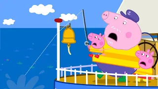 Fishing Surprise with Mr Bull 😱🐟 | Best of Peppa Pig Tales | Cartoon for Kids