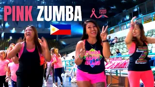PINK ZUMBA in ORMOC CITY SUPERDOME   🇵🇭    CHARTER DAY CELEBRATIONS / Breast Cancer Awareness Month