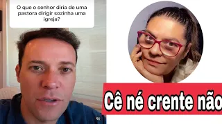 Pastora Léa Mendonça diz que já foi humilhada em igreja por ser pastora e André Valadão responde