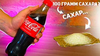 Сколько Сахара в Напитках Без Сахара! В Коле 100 грамм?