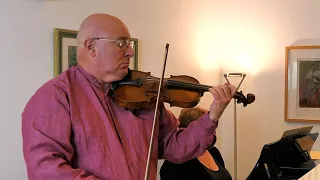 Alexandr STARK (Stradivari violin) & Bella STEINBUCK (piano) - Home Concert 18.02.2021.  4K VIDEO