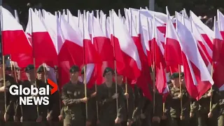 Poland flexes military power in biggest parade since Cold War