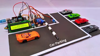 How to make car parking system using arduino | Automatic car parking system | Arduino Project