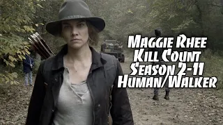 The Walking Dead - Maggie Rhee KILL Count | Season 2 - Season 11