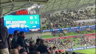 Melbourne Derby Fire Alarm (False Alarm)