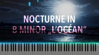 Nocturne in B minor "l'océan" I comp. by Eric Christian I Piano Tutorial