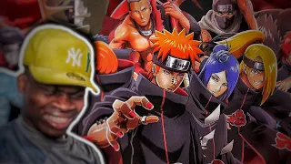 GRINGO REACT 🇺🇸 Rap da Akatsuki (Naruto) | NERD HITS | REACTION 🇧🇷🔥