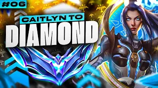 Caitlyn Unranked to Diamond #6 - Caitlyn ADC Gameplay Guide | League of Legends