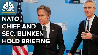 Secretary of State Antony Blinken and NATO chief Jens Stoltenberg hold briefing — 2/8/23