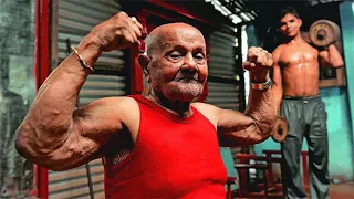 104 Years Old Bodybuilder in WORLD - Manohar Aich