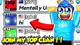 BECOMING THE NUMBER 1 CLAN IN PET SIMULATOR 99!!!