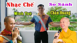 Thầy dừng đi bộ chàng trai hát cực hay về sư thầy Thích Minh Tuệ 6 | Nhạc chế Minh Tuệ và Chân Quang