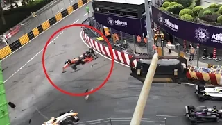 Macau Grand Prix 2018 Horror Crash