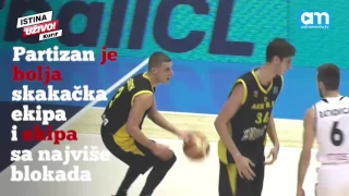 Zašto će Partizan pobediti u 33  košarkaškom derbiju?