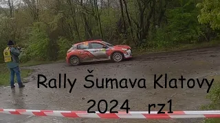 Rally Šumava Klatovy 2024 RZ1 😥