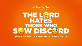 IOG ATL - "The Lord Hates Those Who Sow Discord"