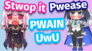 Calli And Kronii Die From Embarrassment When They Had To Speak In UwU