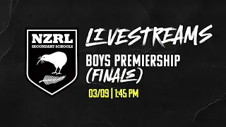 NZSS Tournament 2023 | Day 3 | Boys Premiership Final | St Pauls v St Thomas