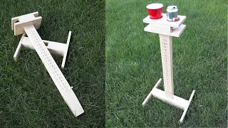 Making a Cornhole Scoreboard Drink Holder