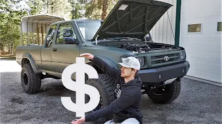What Does It Cost To Build A 3.4L Swapped Toyota Pickup!!!