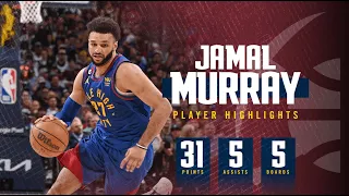 Jamal Murray Becomes Third All-Time Nuggets Playoff Scorer in Game 1 of WCF Against Lakers