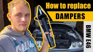 How to replace SHOCK ABSORBERS in BMW e46 compact 318ti