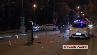 Видео "Новости-N":  В Николаеве авто на евробляхах насмерть сбил женщину
