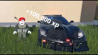 How to gain more xp in Roblox ERLC as a cop