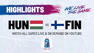 Highlights | Hungary vs. Finland | 2023 #IIHFWords