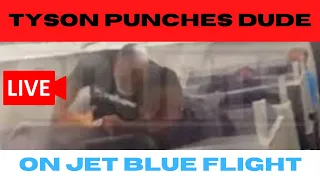 Tyson Punching Man on Plane