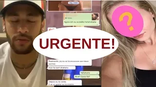 APÓS ACUSAÇÃO, NEYMAR SE PRONUNCIA E MOSTRA PRINTS DE CONVERSA 😱