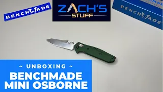 Unboxing Benchmade 945 Mini Osborne