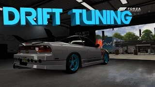 Forza Motorsport 6 | HOW TO BUILD/TUNE A DRIFT CAR | 240SX Build