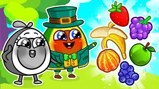 Oh No! Find My Color!😱 Let's Help Avocado Baby🌈 || Learn Colors for Kids by Pit & Penny Stories ✨🥑