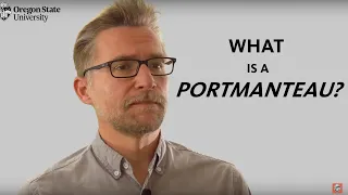 "What is a Portmanteau?": A Literary Guide for English Students and Teachers