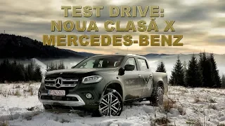 TEST DRIVE: MERCEDES-BENZ CLASA X ÎN ROMÂNIA
