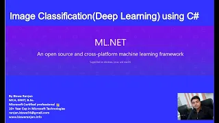 Image Classification(Deep Learning) using C# ML .NET