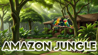 Emily, Alex, and Mia | Amazon Jungle Adventure | Kids English Stories ..!