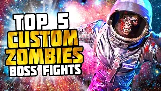 TOP 5 CUSTOM ZOMBIES BOSS FIGHTS (Custom Zombies Black Ops 3)