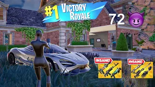 High Elimination Solo Win Gameplay (Fortnite Chapter 5 Season 2 Build)