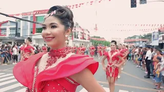 MARINERS BAND AND MAJORETTES DURING THE PEÑAFRANCIA MILITARY PARADE 2019