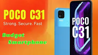 Poco C31 Smartphone |Battery 5000 mAh