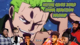 Zoro Receives The Legendary Blade Enma From Hiyori Reaction Mashup