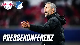 Pressekonferenz nach RB Leipzig - TSG Hoffenheim | Bundesliga