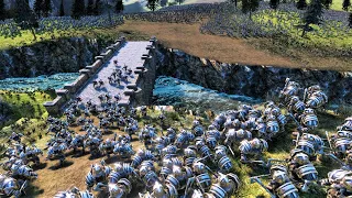 8 ARMIES | BATTLE FOR THE CASTLE | FREE FOR ALL - Ultimate Epic Battle Simulator