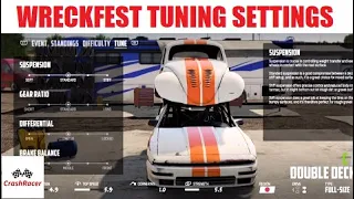 Wreckfest Tuning Settings - What They Do And How To Use.