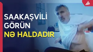 Mixail Saakaşvilinin son görüntüləri yayıldı - APA TV