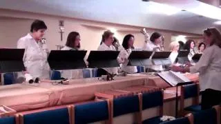 St. Jude Bell Choir plays  "O Come, O Come, Emmanuel"
