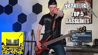 The 5 BEST Basslines from 72 Seasons - Metallica