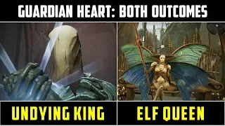 Whom to give Guardian's Heart: Undying King or Elf Queen | All Outcomes & Rewards | Remnant